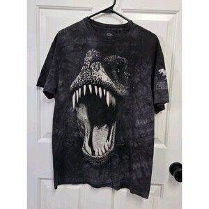 The Mountain T-Rex Tee T Shirt Smithsonian Dinosaur Museum Tie Dye Men's Sz M